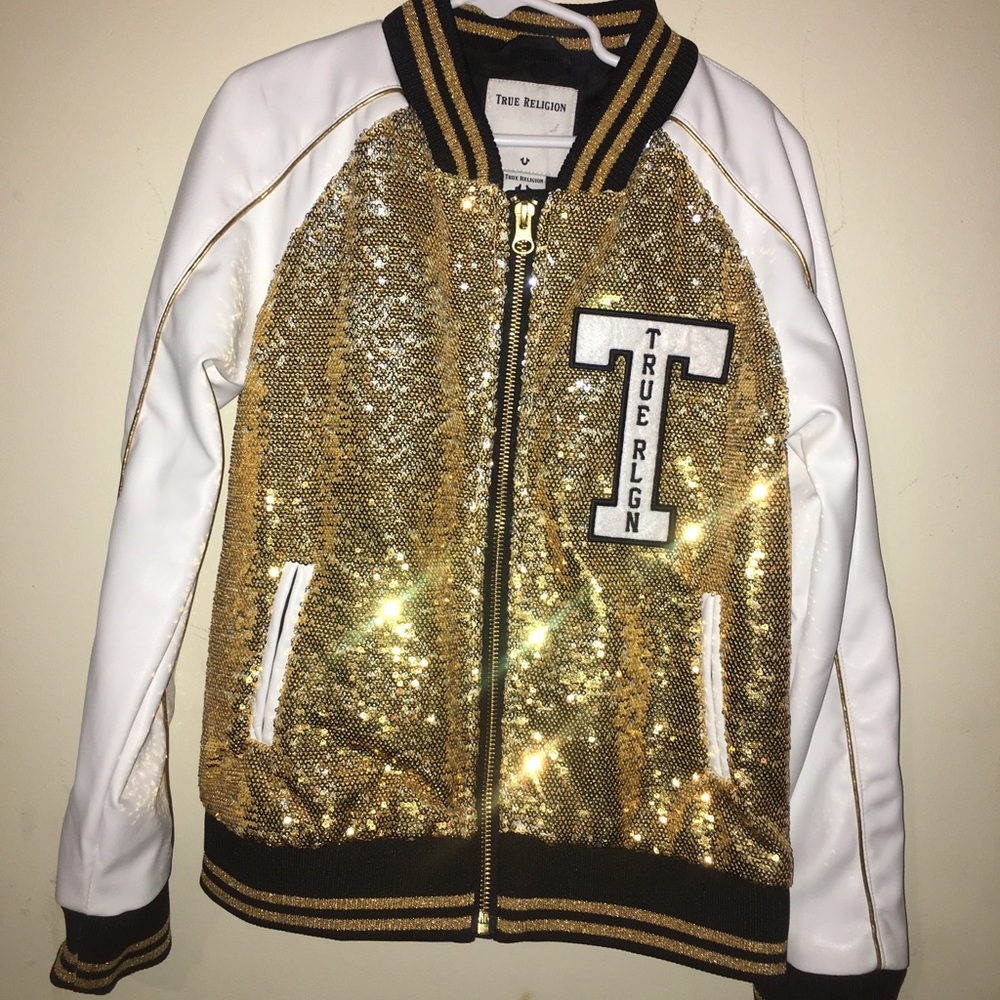 True religion sequin jacket